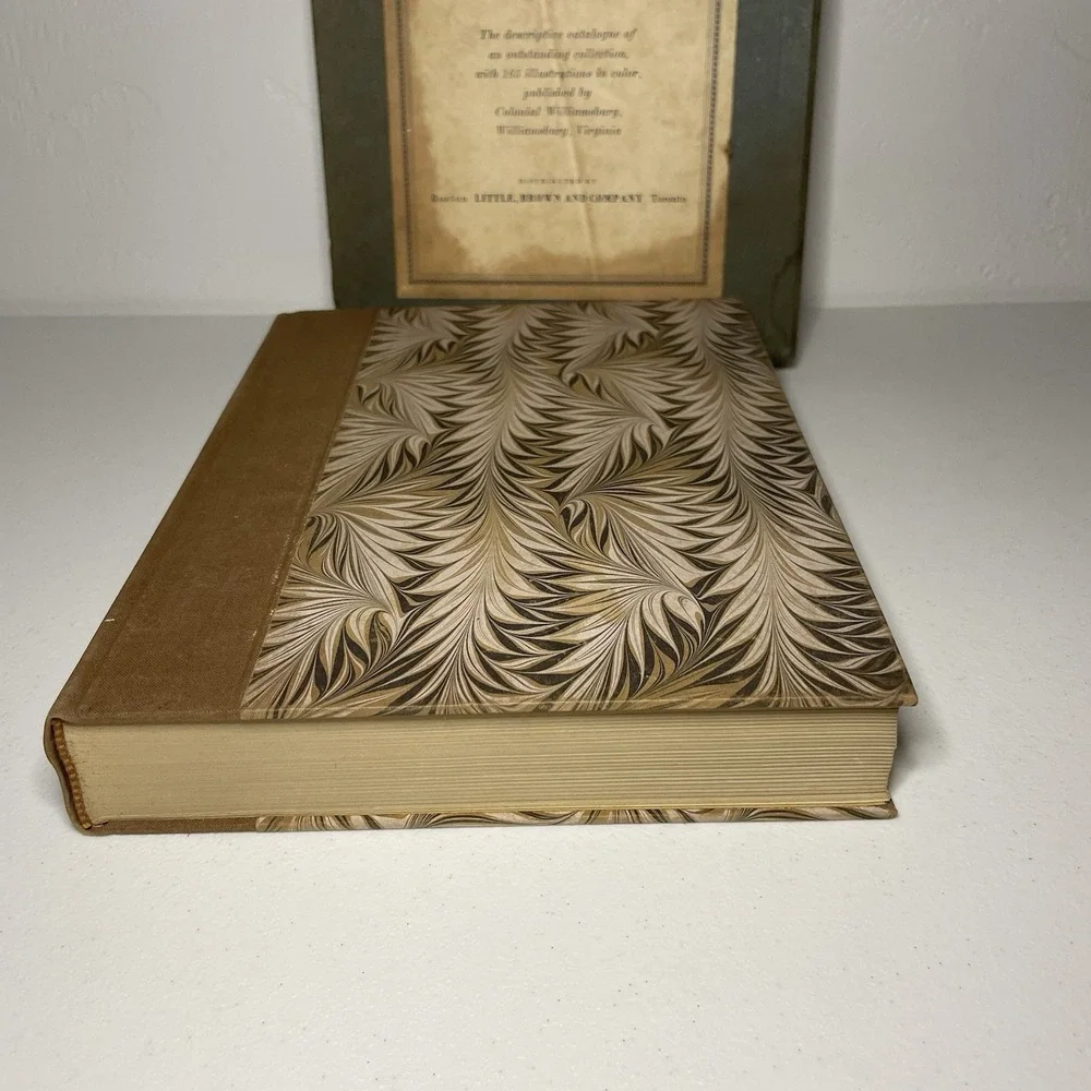 Vtg 1st‎ Edition Abby Alderich Rockefeller Folk Art Collection Book & Box 1957